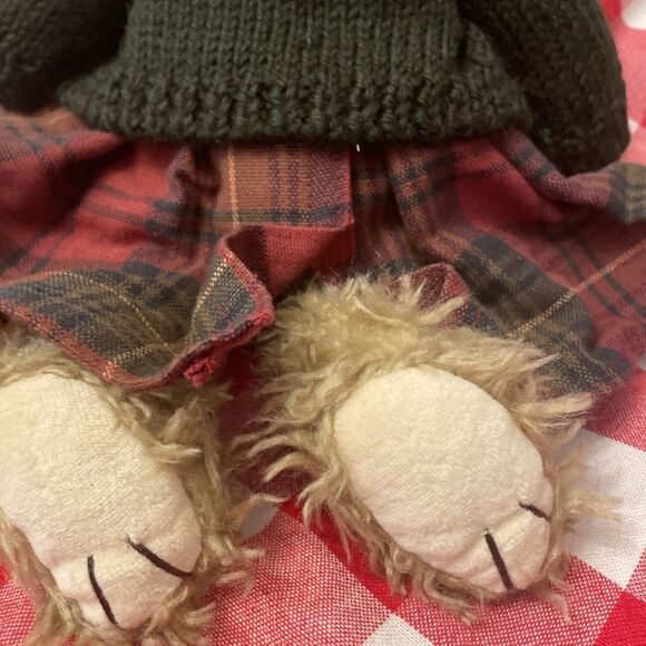 Bearington Collection Bear Martha Handcrafted Jointed Limited Edition - Picture 7 of 8